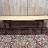 Oak and Formica dining table