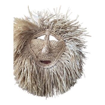 Raffia mask