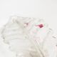 Pair of 80s Murano glass 'Foglio' wall lamps