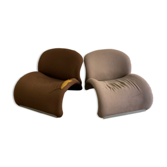 Pair of armchairs F574 of Pierre Paulin for Artifort