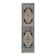 Tapis de couloir turc vintage 52x197 cm