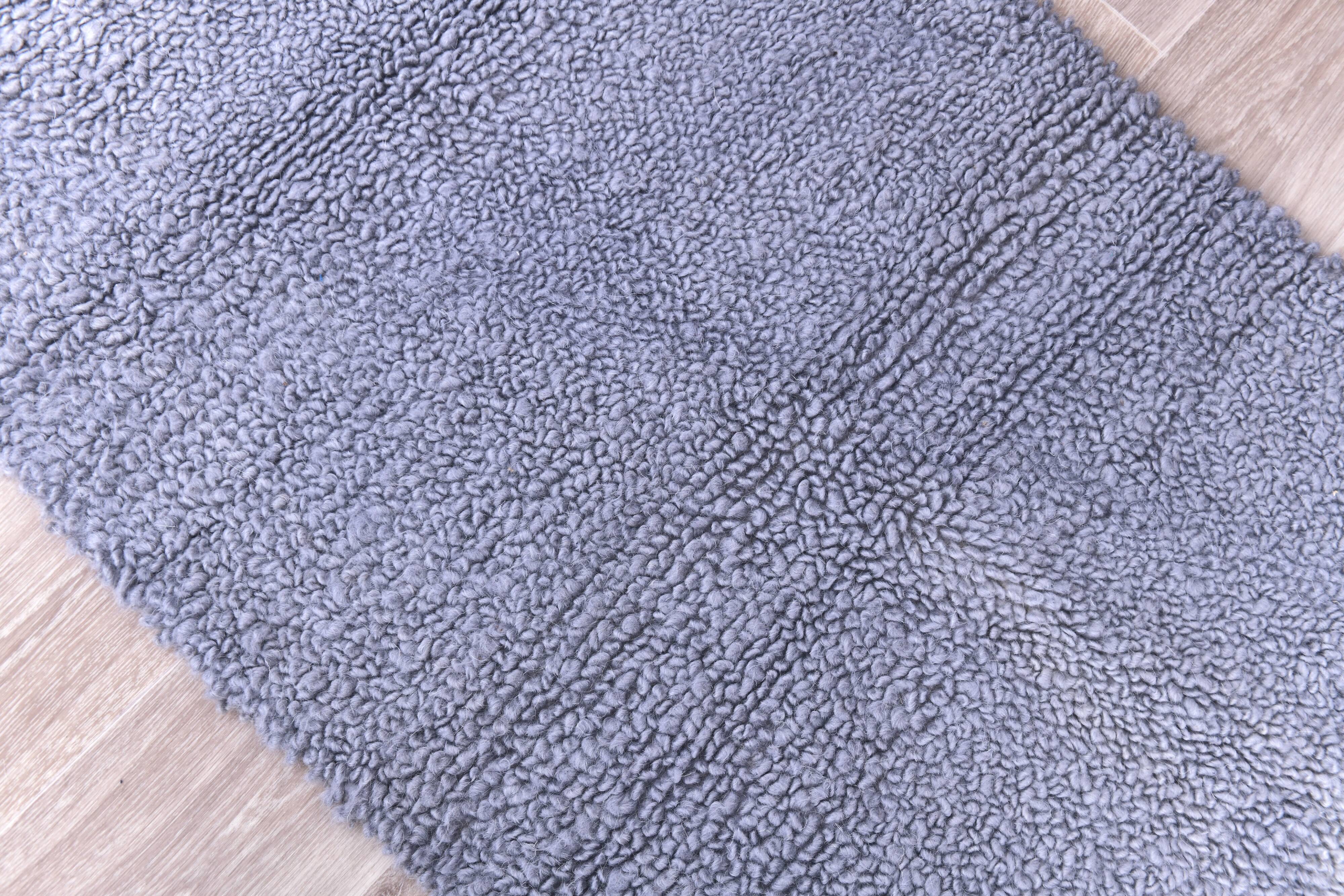 Blue Vintage Runner Rug 66x303Cm SK 240771