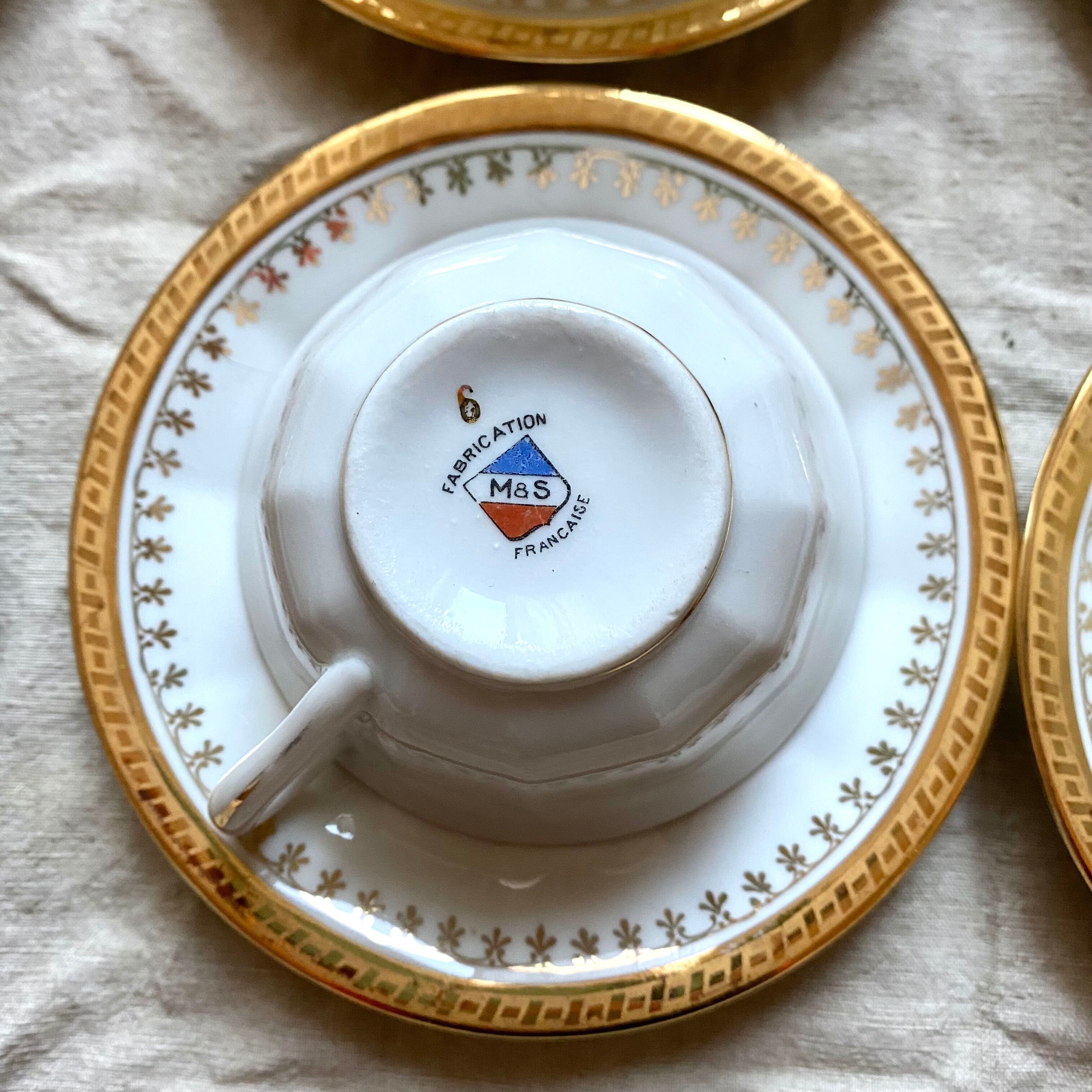 Limoges porcelain tea or coffee set