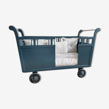Child trailer seat bed