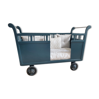 Child trailer seat bed