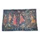 Reproduction par Artis Flora d’une tapisserie murale Noble Pastorale ou Cueillette des fruits XVI
