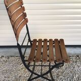 Retro garden chairs