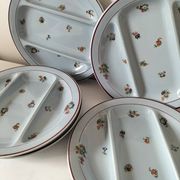 7 assiettes compartimentées Salins France