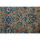 1970s Vintage Persian Handmade Wool Cotton Orange Area Rug 265x372