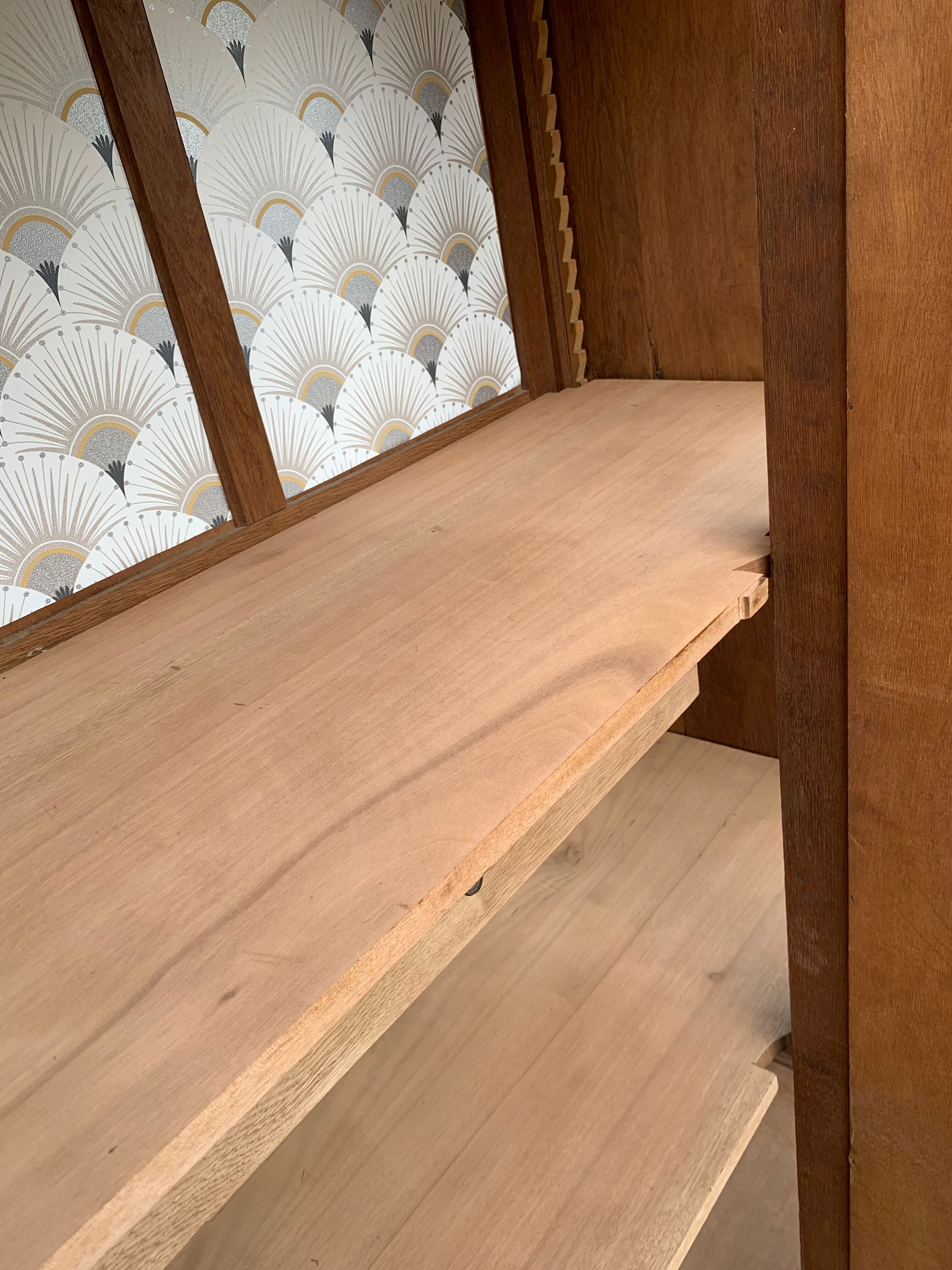 Parisian cabinet wood raw 1930
