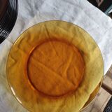 Service duralex france flat plates, hollow, glass