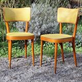 Pair Baumann chairs 50s