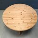 Rainer Daumiller style pine wood dining table, 1970s