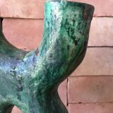 Tamegroute pottery in glazed terracotta