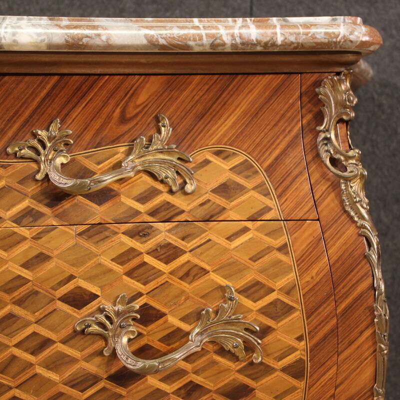 20th century French Louis XV style chest of drawers