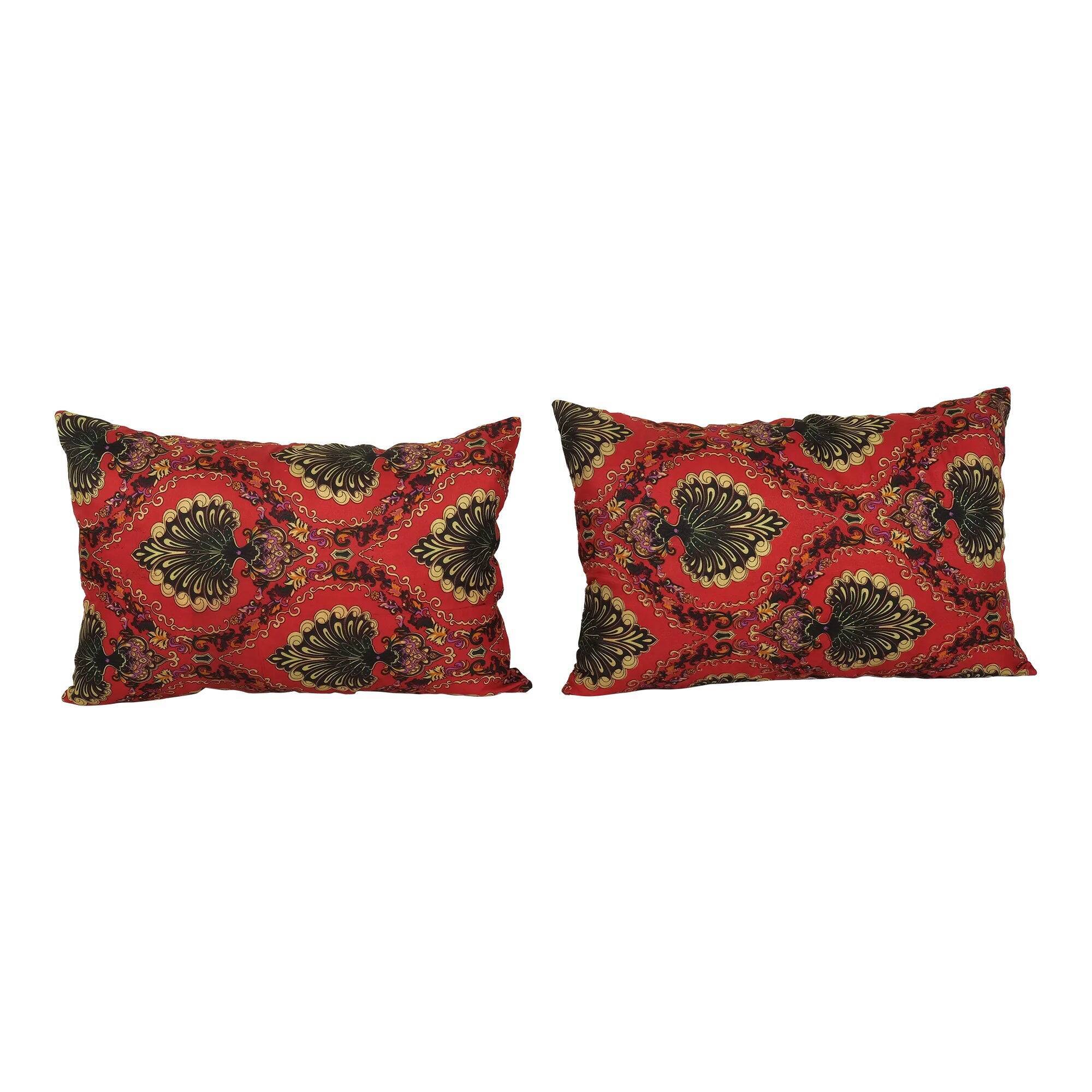 Set of 2 vintage Turkish cushion covers 56x41 cm