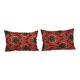 Set of 2 vintage Turkish cushion covers 56x41 cm
