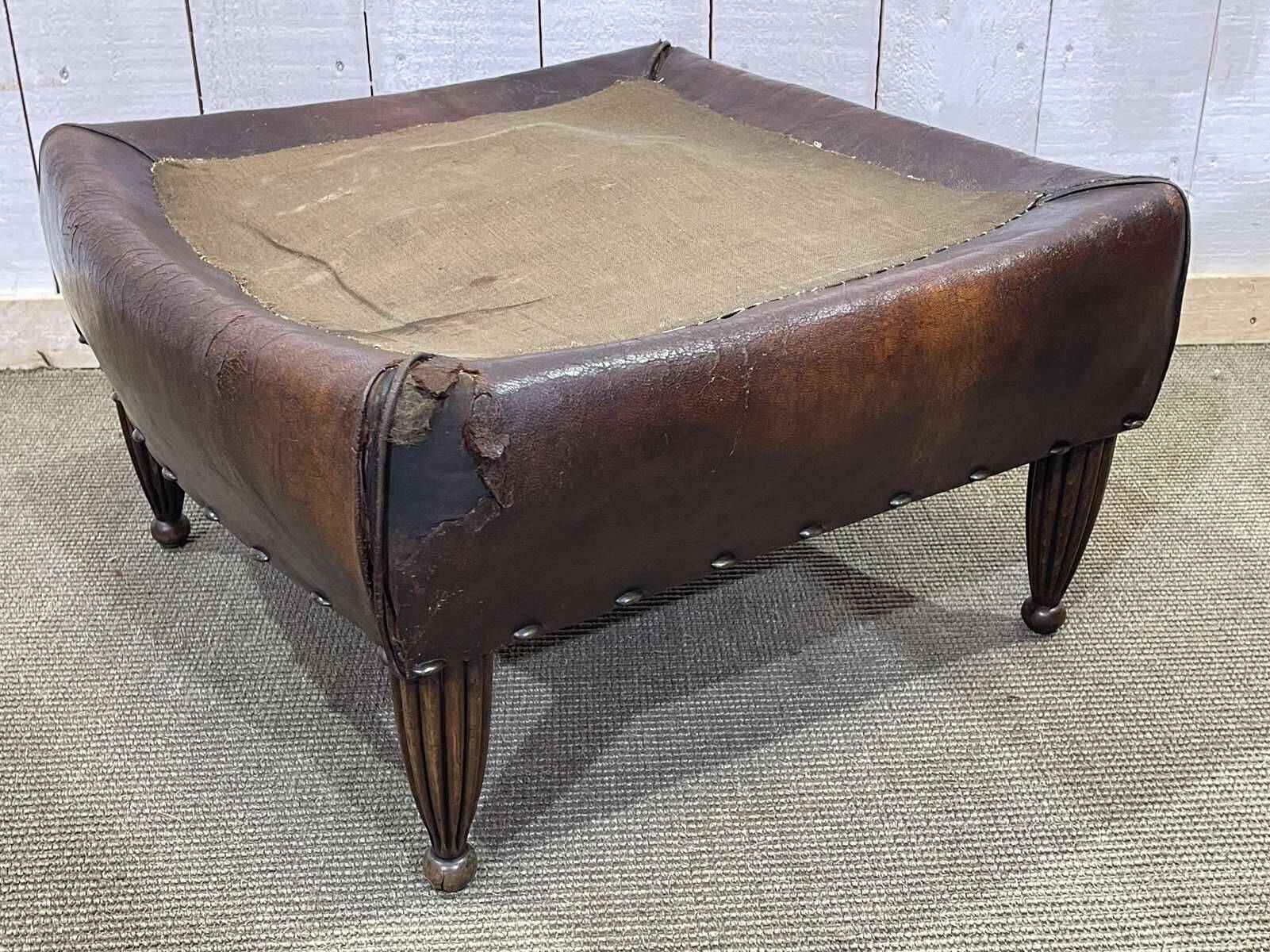 Art Deco period club lounge in leather and fabric seating