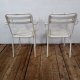 4 chairs and armchairs by Tolix