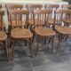 Set of 10 vintage Fischel bistro chairs, 1970s