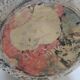 Lampe en faience vintage 1960