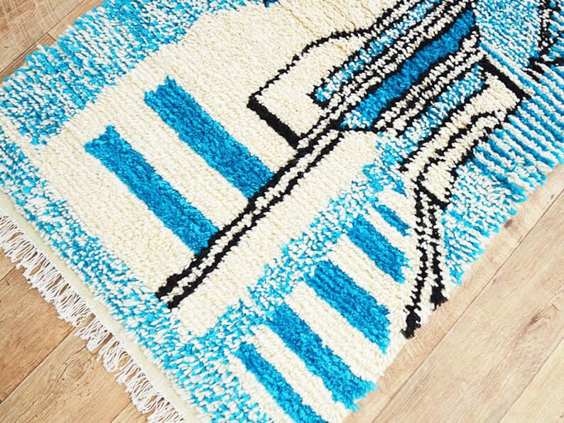 Moroccan Berber carpet 157x92