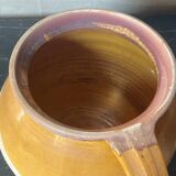 Cruche provençale en terre cuite vernissée, XXème siècle