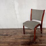 Bow-wood chair by Hugues Steiner
