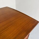 Scandinavian design desk Swiss Teack 70s vintage teak
