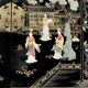 Chinoiserie style furniture. Mother-of-pearl, steatite, jade marquetry.