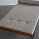Mid-century Cleopatra daybed, teak and metal frame, 1960s
