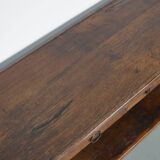 Console en chêne, France XIXe siècle