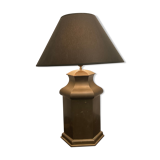 Vintage copper table lamp 70s