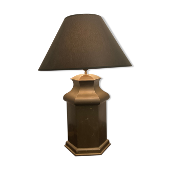 Lampe de table en cuivre vintage