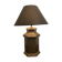 Lampe de table en cuivre vintage