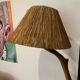 Liseuse Bois Vintage Corde Vallauris circa 1960