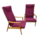 Vintage armchairs by Ton