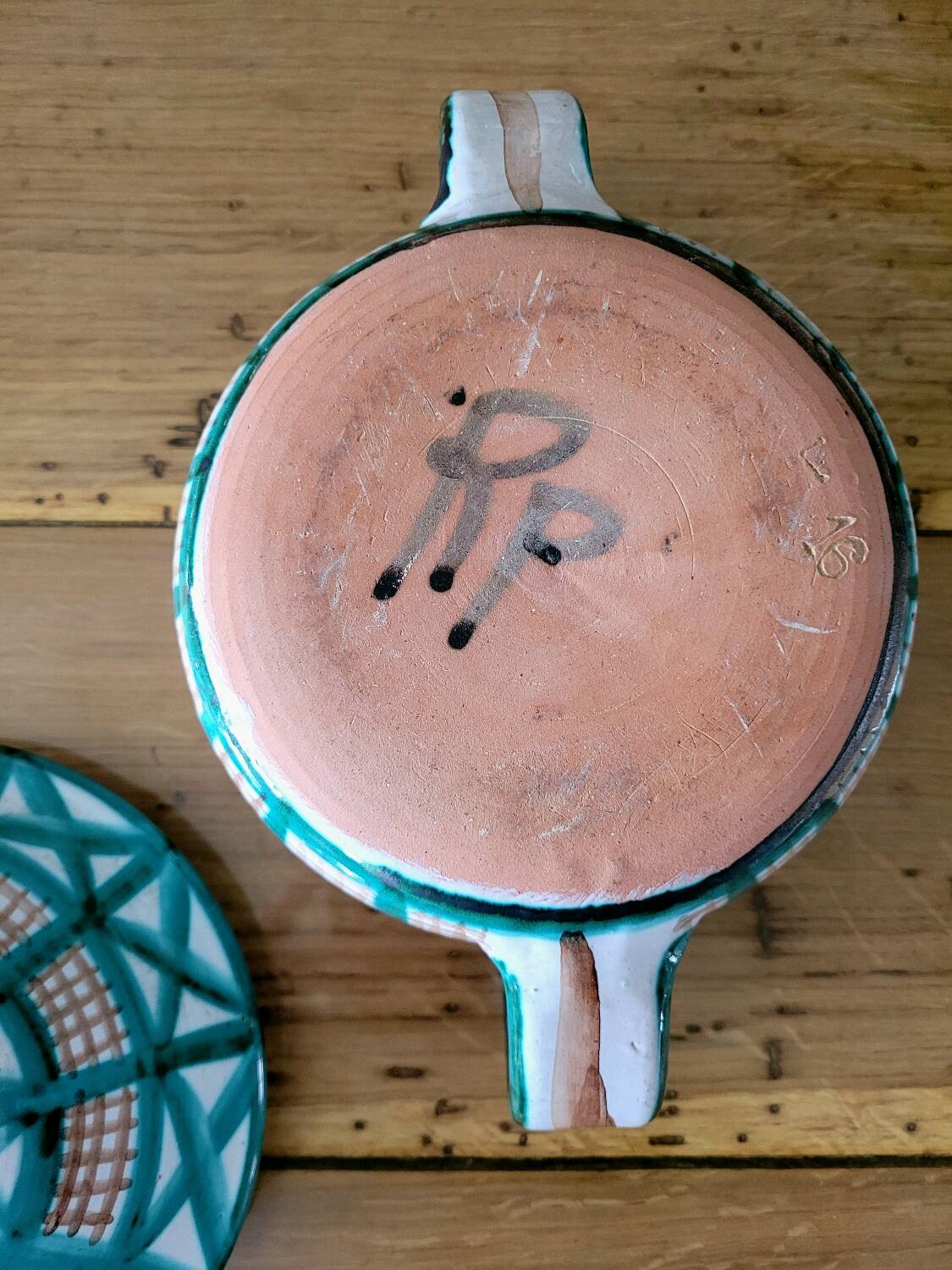 Small soup tureen Robert Picault Vallauris France