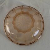 Small vintage pink salad bowl