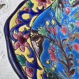 Decorative bowl in Longwy enamels