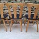 Set of 12 bistro chairs