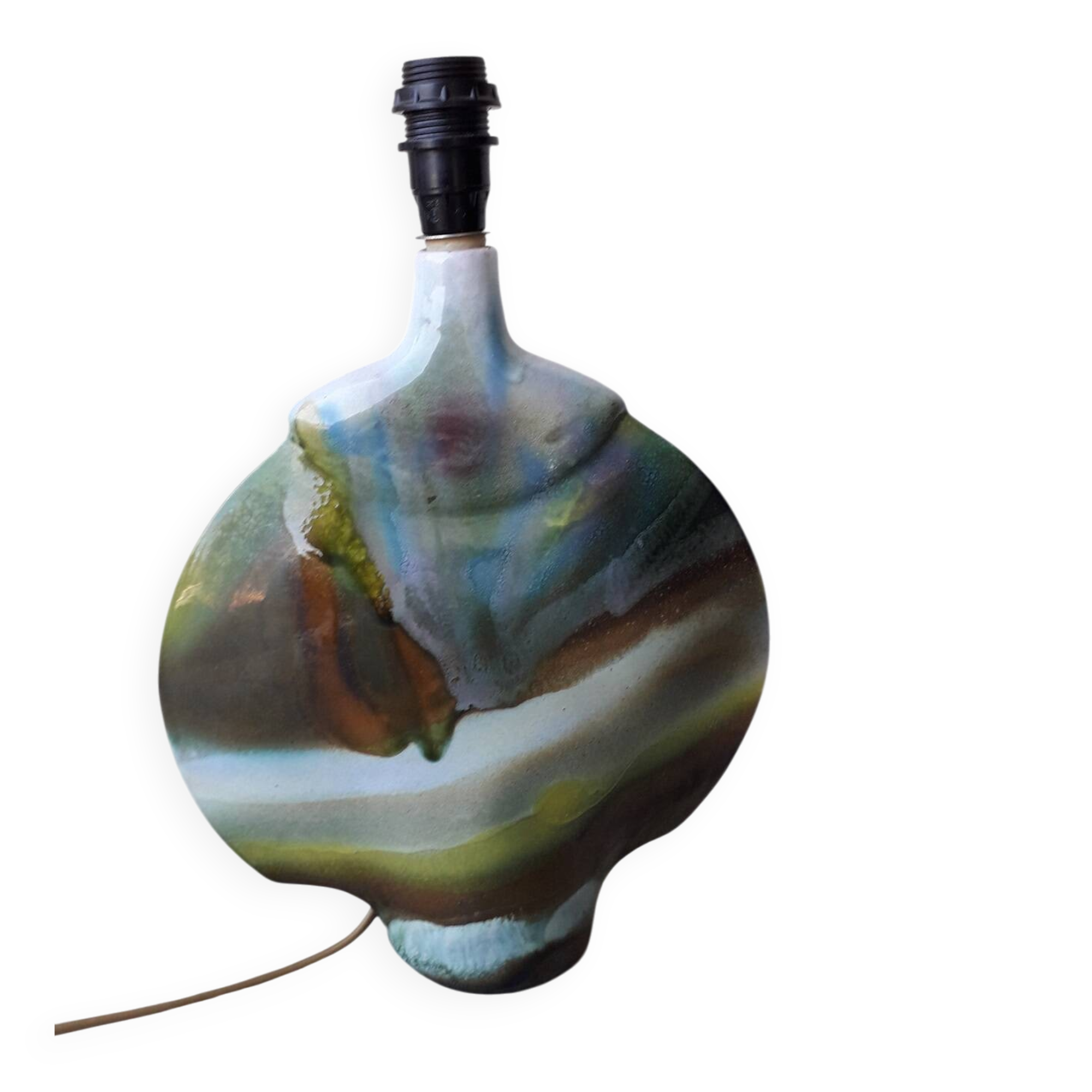 Ceramic lamp base
