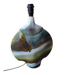 Pied de lampe en céramique