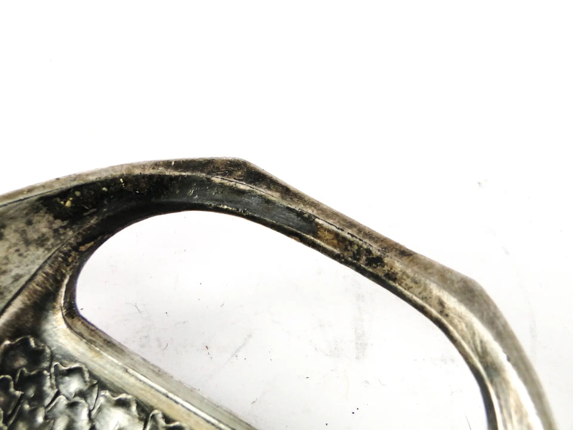 Art Nouveau tray, silver-plated pewter, Austria, early 20th century