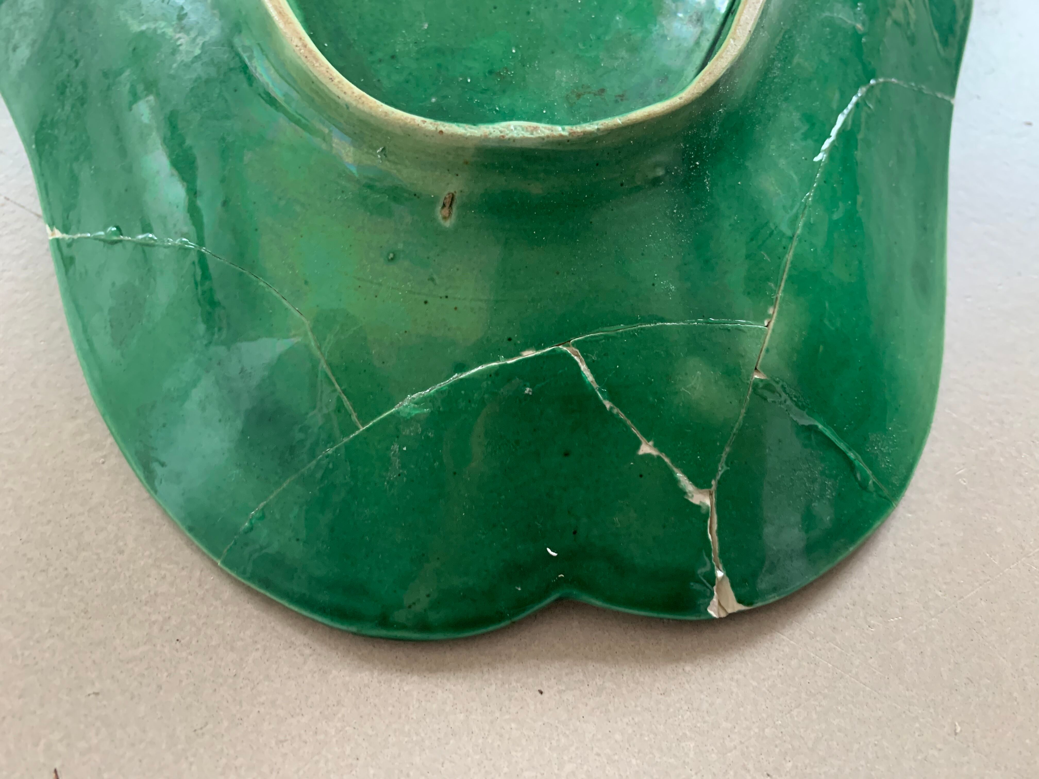 Earthenware dish J.Vieillard Bordeaux