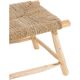 Banc Florence en bois naturel