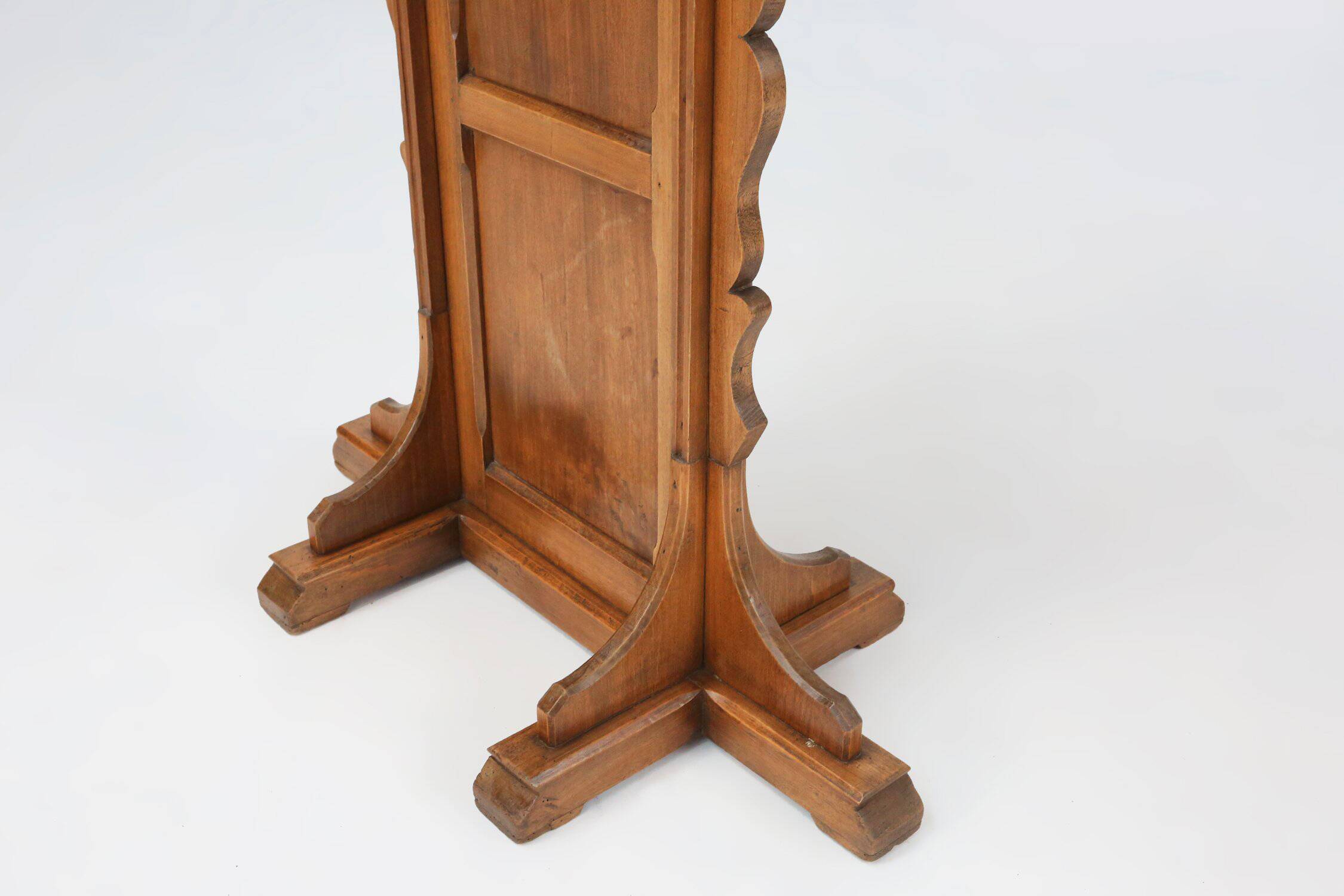 Church Console in solid wood, France ca. 1900