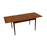 Vintage extendable vintage dining table made in the 60s