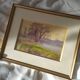 Henri Rosier, Ponds of Ville d'Avray. Oil on framed paper.