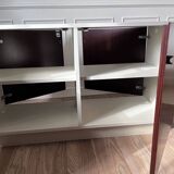 Vintage four-door buffet in rosewood.